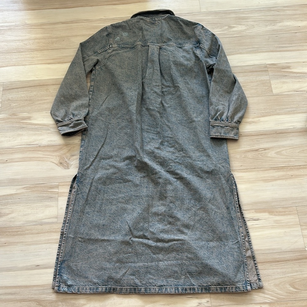 We The Free Anna Lou denim duster jacket/dress - Picture 7 of 7